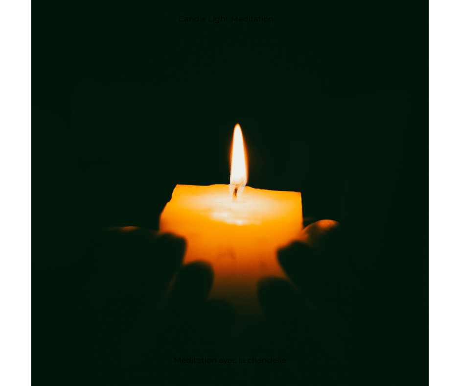 Méditation à la lueur d’une chandelle pour Noël